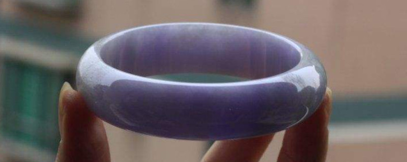 紫色翡翠玉镯怎么鉴别真假