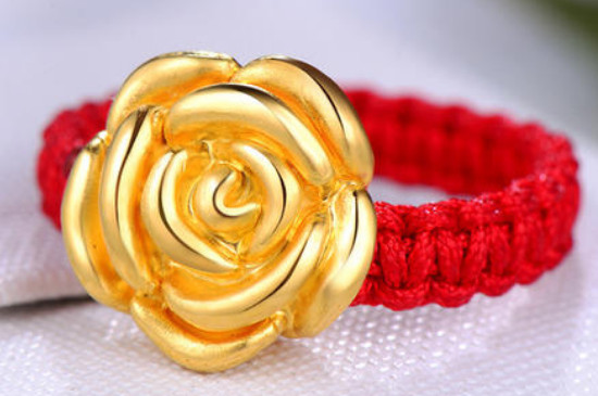 金店戒指用鱼线的编法