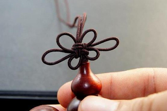 手串中国结的编法图解